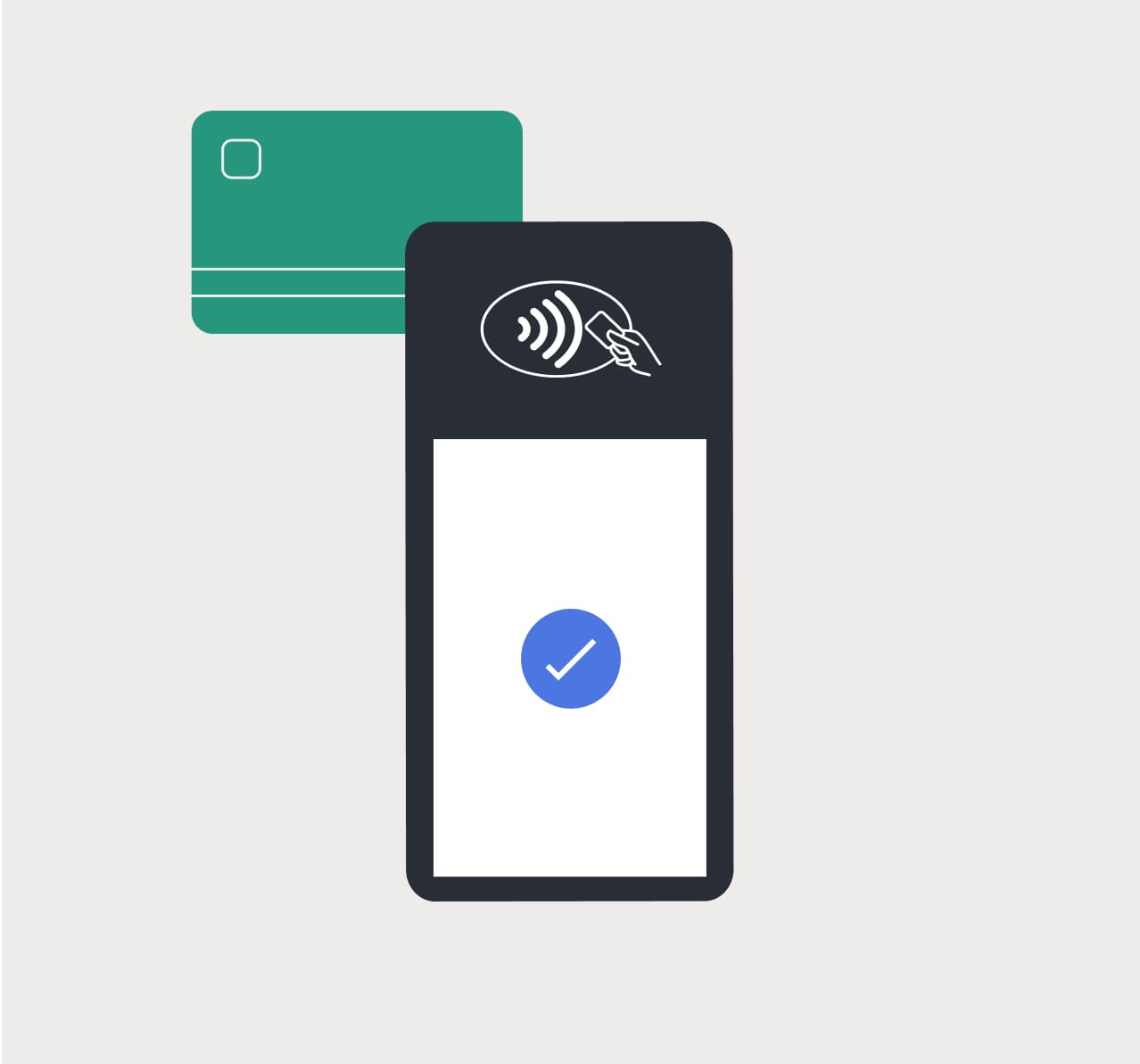 Card reader illustration