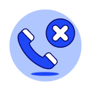 Missed call icon