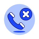 Missed call icon